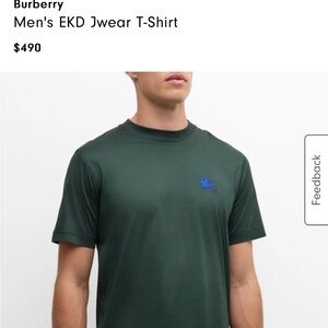 Burberry Men’s EKD Jwear Tshirt